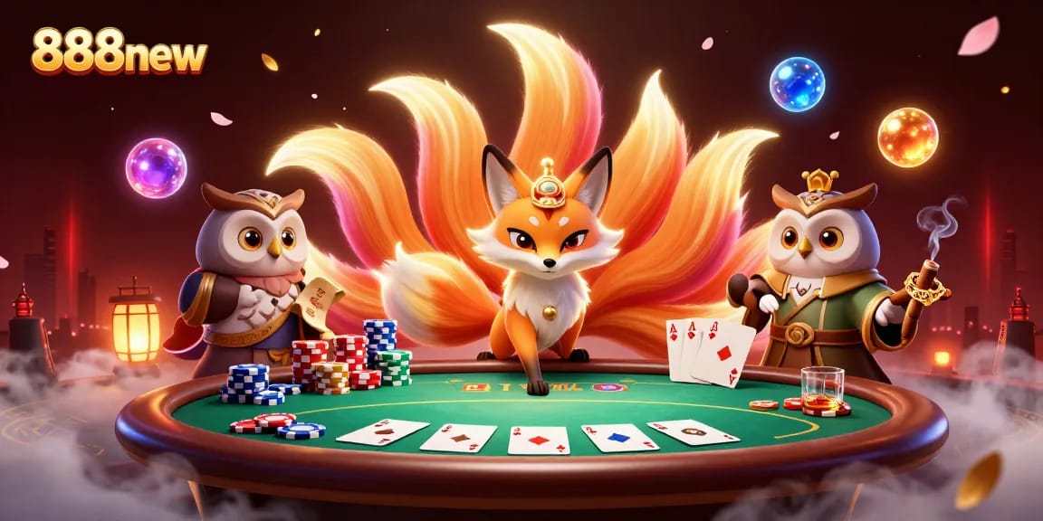 Engage with exciting games at 888new, featuring vibrant casino elements and enchanting spirits.