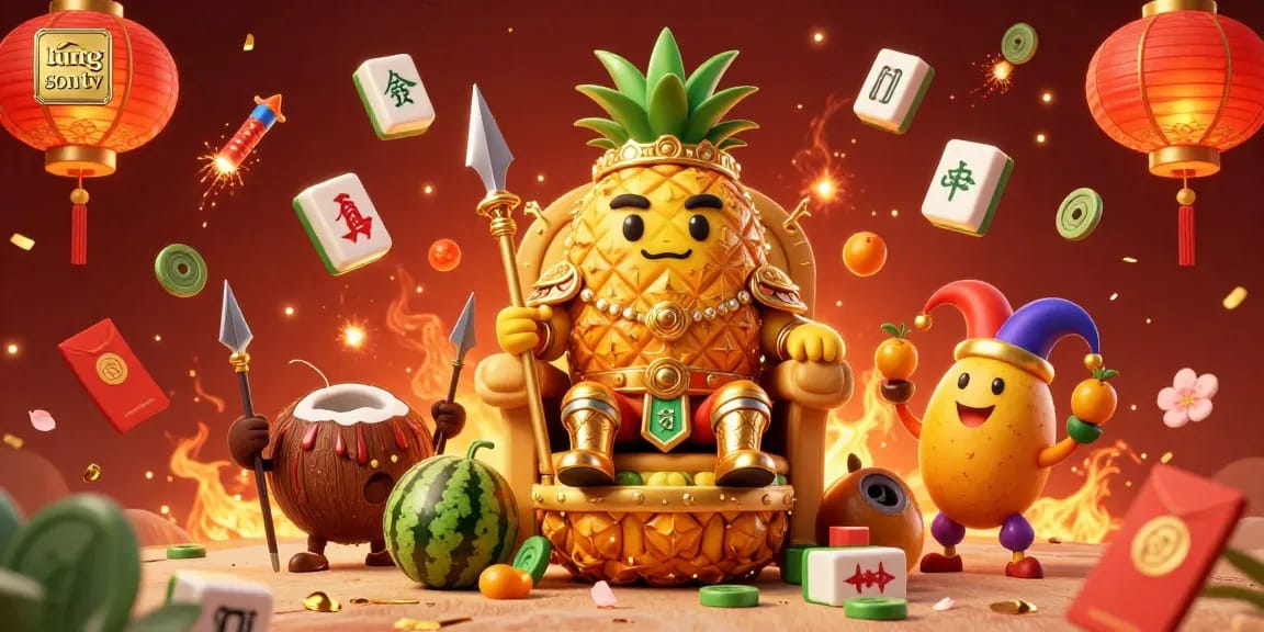 Lương sơn tv celebrates sports moments with a vibrant, detailed carnival scene of gaming and entertainment.