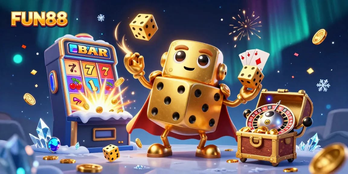 Spin the reels and win big with FUN88's vibrant online casino experience.