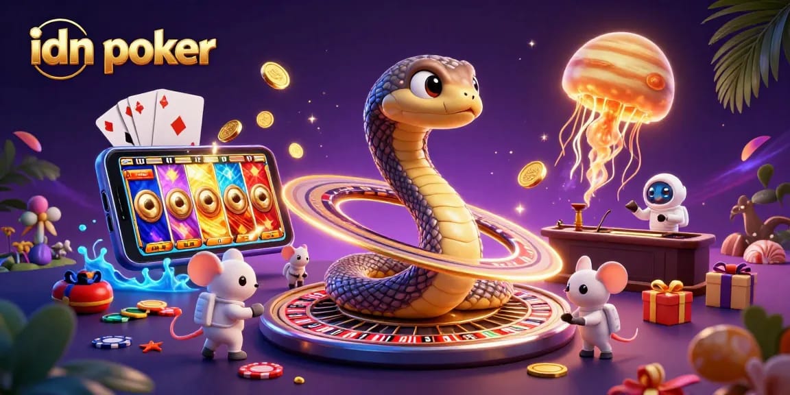 Memperoleh kemenangan dalam permainan idn poker dengan taruhan pada roda roulette yang unik.