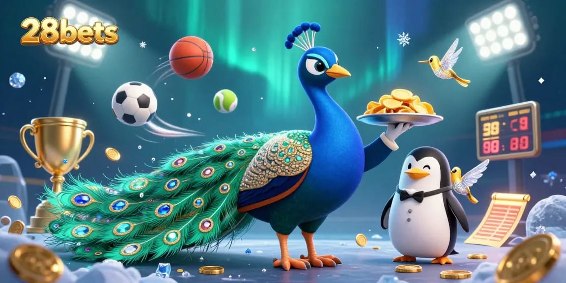 Engage with 28bets for an exciting gaming adventure amidst colorful sports elements
