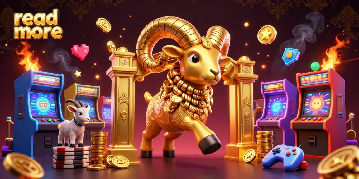Read more gambling strategies with a massive golden ram charging through a vibrant casino scene.