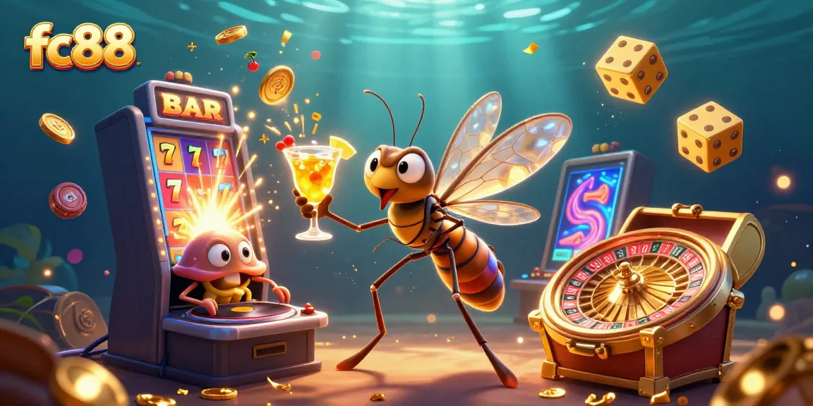 Experience the excitement of fc88 with vibrant 3D casino characters and dynamic gaming elements.