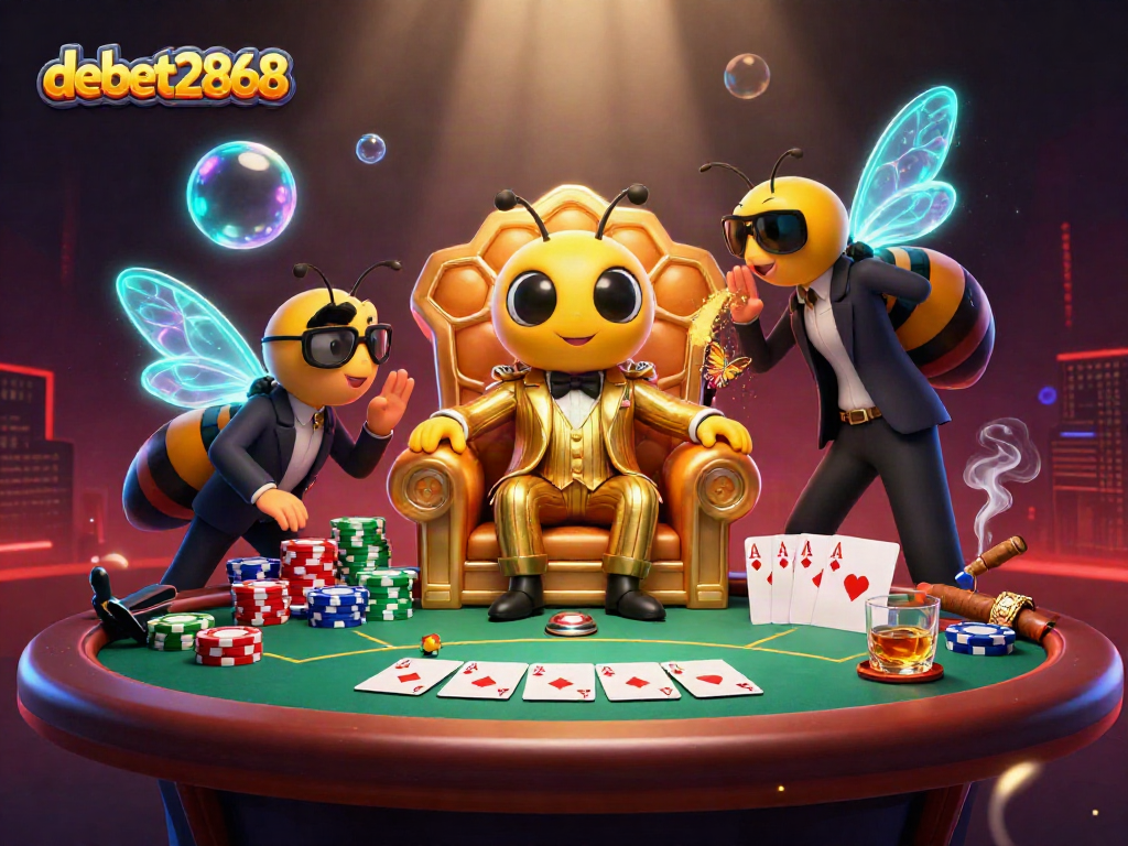 Engage in thrilling gaming action at debet2868 with the vibrant casino atmosphere.