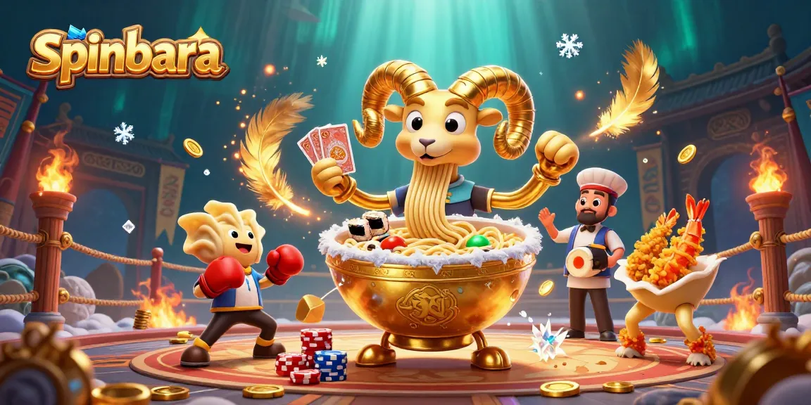 Spinbara's animated characters delight players with thrilling card games and vibrant casino atmosphere.