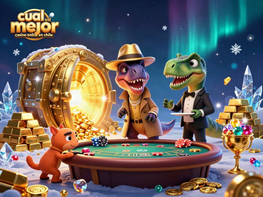 Disfruta de la experiencia en cual es el mejor casino online en Chile, con un velocirraptor en la mesa de blackjack.