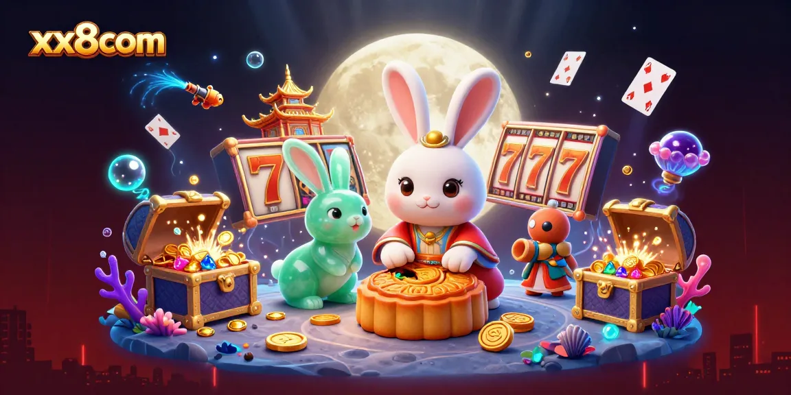 Experience winning strategies at xx8com with vibrant casino-themed illustrations showcasing slot games.