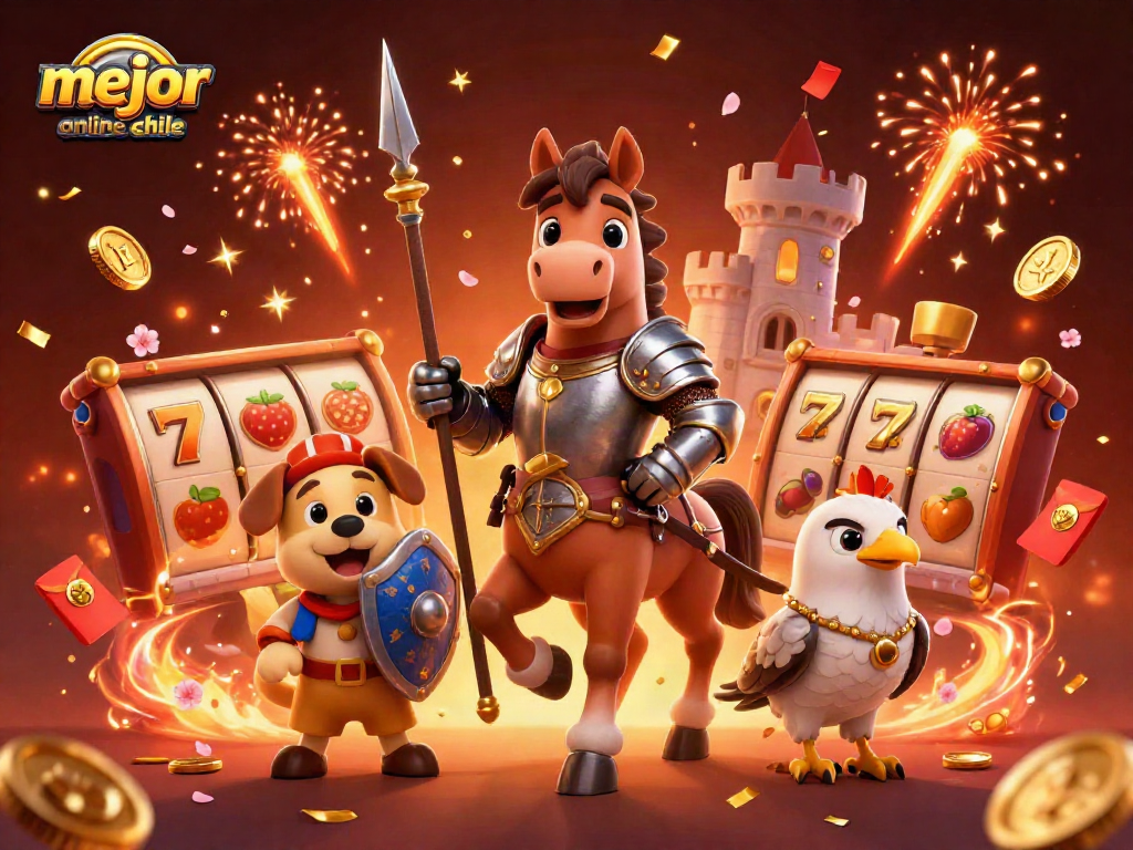 Gana en el mejor casino online Chile jugando en un ambiente de celebración con bonos y tragamonedas.