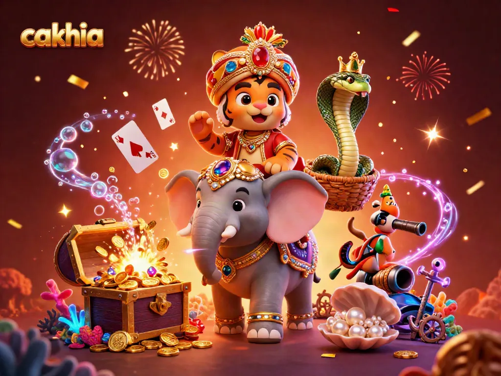 Cakhia offers a thrilling gambling experience featuring dynamic games, trophy symbols, and elegant graphics.