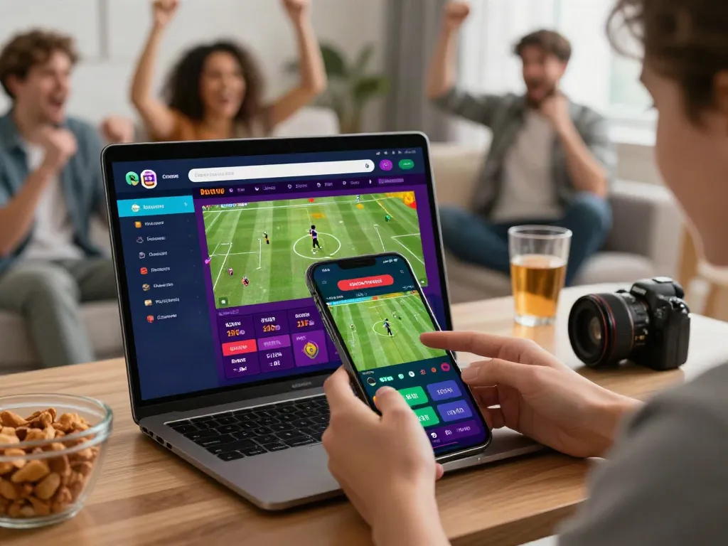 Engaging user experience on SKY88 mobile app for online betting.