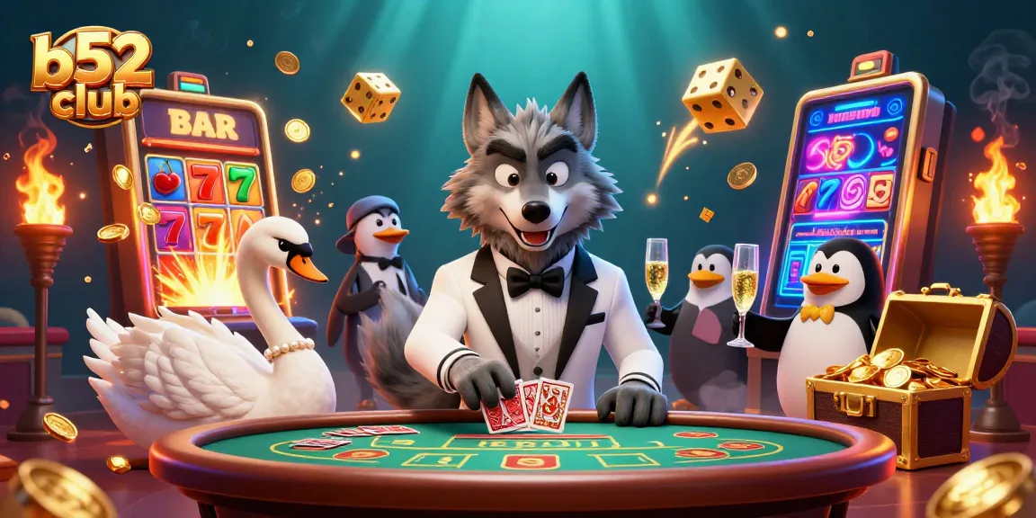 Win big with exciting games at b52 club, featuring lively characters and thrilling casino action.
