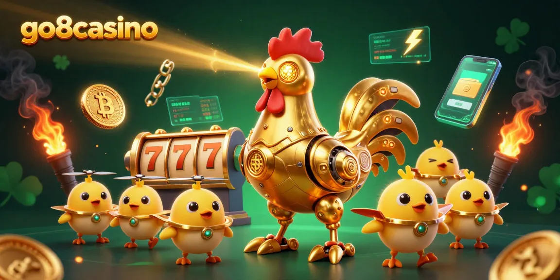 Engage with go8casino's thrilling gaming experience featuring dynamic slot elements and a vibrant gaming atmosphere.