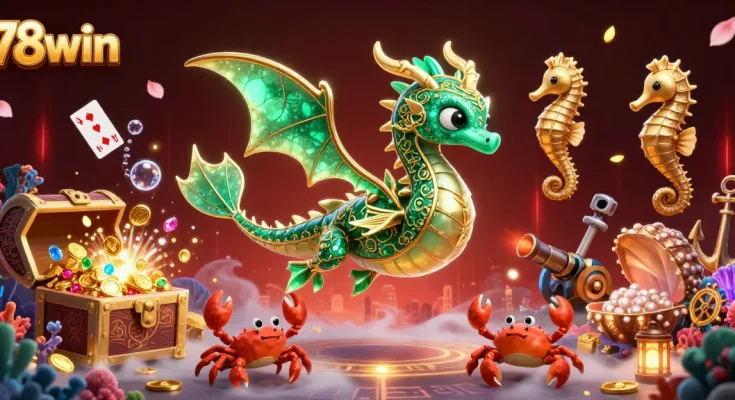 Experience excitement with 78win underwater treasures and vibrant 3D casino adventure